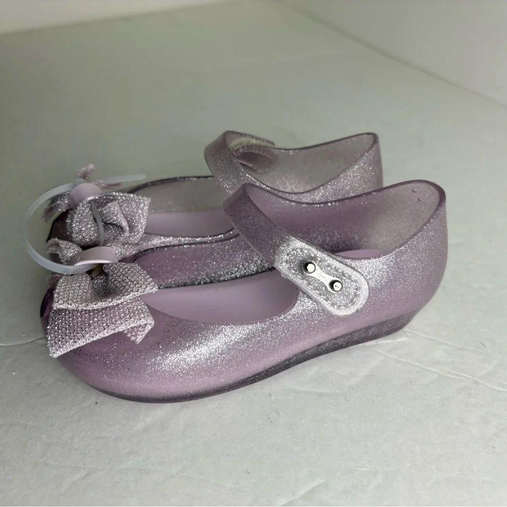 NEW Mini Melissa Kids' Ultragirl Sweet X Mary Jane Flat size 9